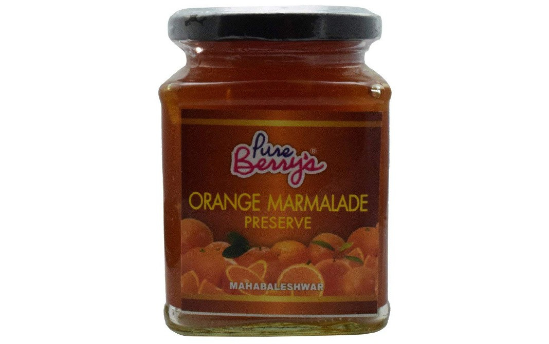 Pure Berry's Orange Marmalade Preserve  - Mahabaleshwar   Jar  350 grams